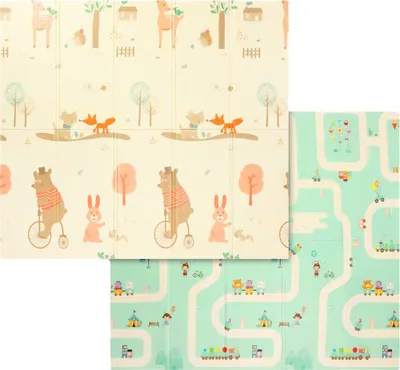 Obrázek produktu pro BABYONO Podložka pěnová edukační XPE pěna 180x200 cm