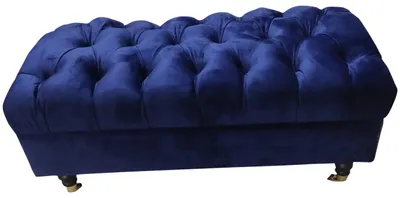 Produktbild von Luxus Hocker Sitzbank Design Chesterfield Relax Hocker Modern Sitz Fußhocker