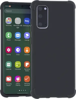 Produktbild von Samsung Galaxy S20 Black Back cover case - Silicone