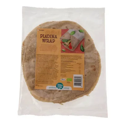 Obrázek produktu pro Piadina-Wrap Weizenvollkorn-Hafer 240g