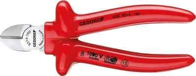 Immagine prodotto di Taglierine diagonali Gedore VDE con isolamento immerso 140 mm VDE 8314-140