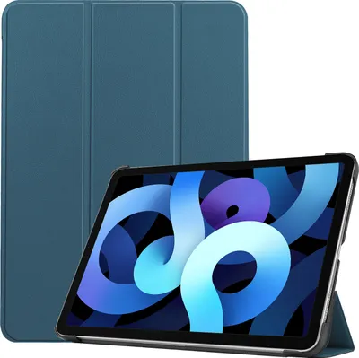 Immagine prodotto di Copertura protettiva per Apple Ipad Air 4 2020/2022 4a generazione 10.9 pollici Custodia sottile con funzione stand e funzione sleep/wake automatica Verde