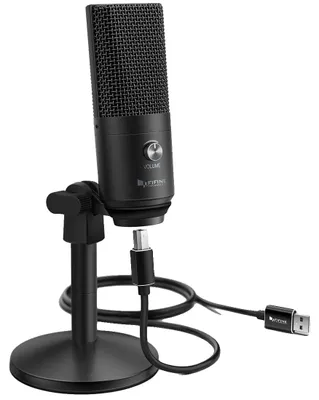 Zdjęcie produktu dla Mikrofon USB, regulacja wzmocnienia, monitorowanie bez opóźnień, mikrofon K670B