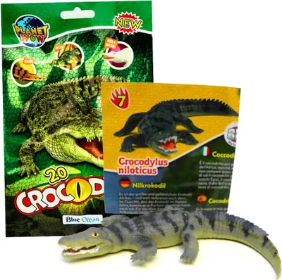 Produktbild von Blue Ocean Crocodiles Sammelfiguren 2025 - Planet Wow - Figur 7. Nilkrokodil