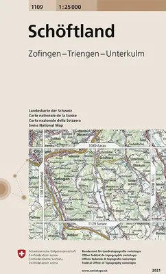 Produktbild von Swisstopo 1 : 25 000 Schöftland
