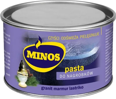 Obrázek produktu pro Čisticí pasta na náhrobky Minos 240 g