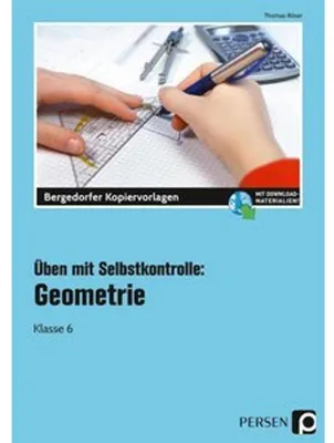 Immagine prodotto di Üben mit Selbstkontrolle: Geometrie Klasse 6