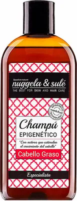 Produktbild von Nuggela & Sulé Epigenetico Fett Haar Shampoo 250ml