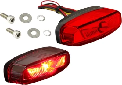 Obrázok produktu pre Zadné LED svetlo HAWKEYE červené s KZB