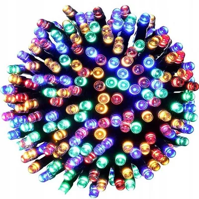 Image de Guirlandes de Noël décoratives à 200 LED, multicolores