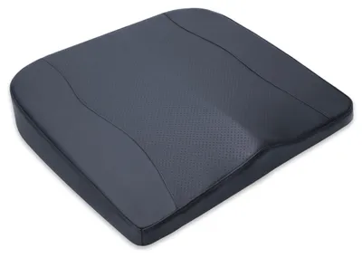 Autositzkissen Memory-Schaum, erhöht Sitzposition, schwarz