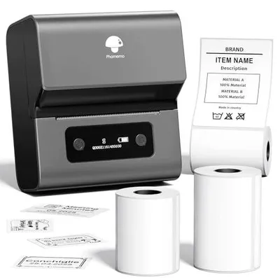 Zdjęcie produktu dla Drukarka etykiet phomemo M221 termiczna bluetooth USB dla biznesu