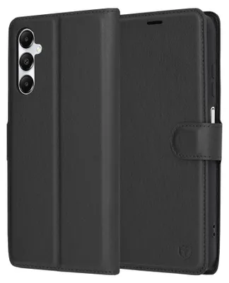 Obrázek produktu pro Techsuit Leather Folio Book Wallet Flip Cover pro Samsung Galaxy A05s - Black