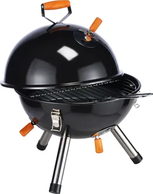 Obrázek produktu pro 2.06 Mini gril na kouření, černý - Gril pro piknik