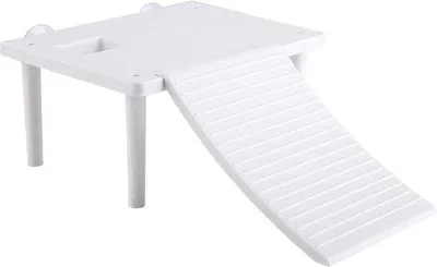 Image de Décorations d'aquarium pour grenouilles et salamandres - Terrapin-Pier - Plateforme en forme de tortue