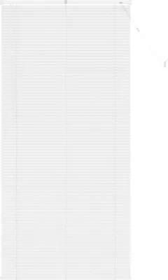 Produktbild von vidaXL Jalousie Weiß 213 x 70 cm 25 mm PVC