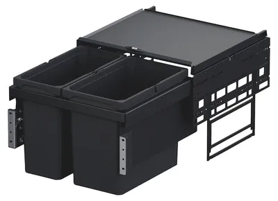 Zdjęcie produktu dla Vauth-Sagel VS ENVI Space system segregacji 1 x 16 + 1 x 22 Liter 500 mm