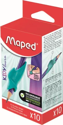 Zdjęcie produktu dla Maped 853900 Przybory do pisania Maped KIDY learn, turkusowe, pudełko 10 szt