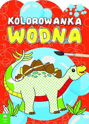 Obrázek produktu pro Kolorowanka wodna dla dzieci z motywem dinozaurów