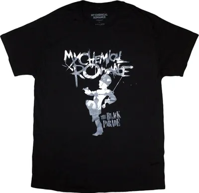 Produktbild von My Chemical Romance Clock Logo Black 2XL T-Shirt