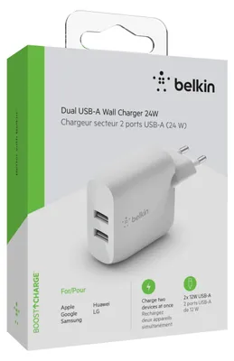 Produktbild von Belkin WCB002VFWH, Drinnen, AC, 4,8 A, Weiß
