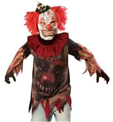 Image de Amscan Déguisement Clown Psychopathe Halloween Enfant