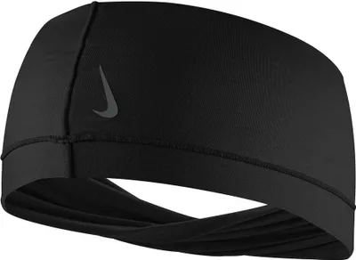 Image de Nike - Bandeau large pour femme - Yoga BS3639 (taille unique) (Noir/Anthracite)