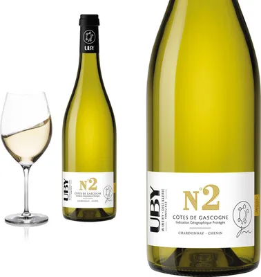 Produktbild von 2024 Uby N° 2 Chardonnay Chenin von Domaine d'Uby - Weißwein