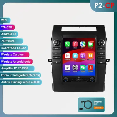 Obrázek produktu pro Autorádio Toyota Verso – Multimediální přehrávač – 2DIN navigace – Android Auto – CarPlay – 9,7" dotykový displej