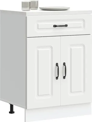 Produktbild von "im Angebot" Küchenunterschrank Kalmar Weiß Holzwerkstoff - Küchenschränke CC23929