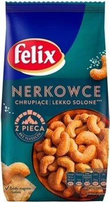 Produktbild von Felix Kešu oriešky chrumkavé jemne solené 220 G