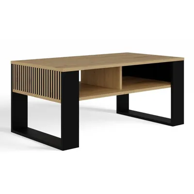 Produktbild von Couchtisch LAUREN 5 - Artisan Eiche / Schwarz