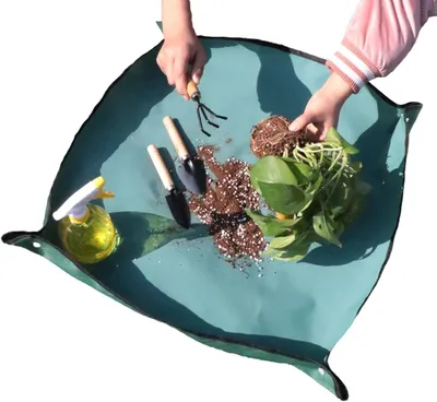 Produktbild von Umtopfmatte für Zimmerpflanzen 75 X 110 Cm, Wasserdicht, Verdickt Und Groß | Gartenmatte Pflanzschale für Sukkulenten, Blumen, Orchideen, Kakteen, Töpfe, Bonsai, Zimmerpflanzen, Umtopfen und Gärtn