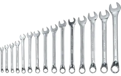 Image de Jeu de clés mixtes contre-coudées KS COMPETITION, 15 pcs - KS Tools - 512.0225 COMPETITION