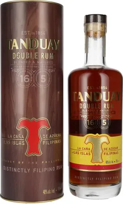 Produktbild von Tanduay Double Filipino Rum 40% Vol. 0,7l in Tinbox