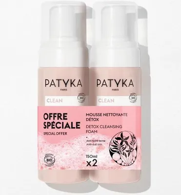 Produktbild von Patyka Detox Reinigungsschaum 2x 150ml