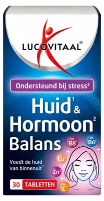 Productafbeelding van Lucovitaal Huid & Hormoon Balans - 30 tabletten