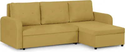 Produktbild von Schlafsofa mit Schlaffunktion BERLIN - Gelb