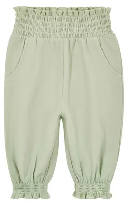 Immagine prodotto di Pantaloni in jersey Steiff, taglia EU 86, colore aloe, pantaloni per neonati adatti a ogni occasione, vestibilità comoda