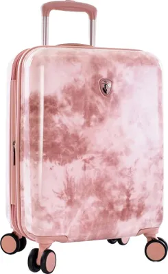 Zdjęcie produktu dla Walizka Mała Kabinowa Różowa Pudrowa Tie-Dye Rose Heys Canada
