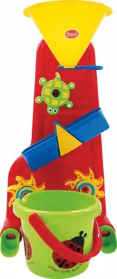 Produktbild von Gowi Wasserspielzeug Jubiläumsset Sand- und Wassermühle mit Eimer 14cm