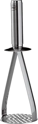 Schiacciapatate In Acciaio Inox 18/10 Contacto Polaris – Professionale Per Cucina E Gastronomia, Con Occhiello