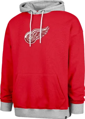 Immagine prodotto di Detroit Red Wings NHL '47 Patch DROP SHOULDER Felpa con cappuccio Taglia: S