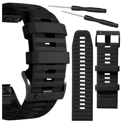 Zdjęcie produktu dla Pasek ChronSmarta do Garmin Fenix 5X 6X 7X Pro Solar Epix Pro 51mm QuickFit (Czarny)