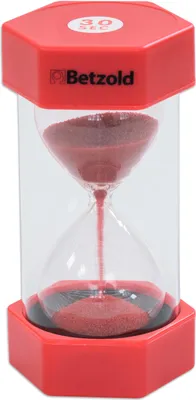 Produktbild von Betzold Sanduhr, Zeitintervall: 30 Sekunden, Größe: klein