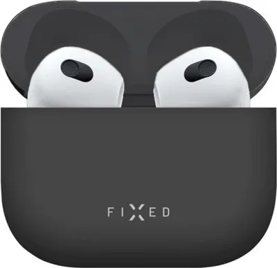 Image de Étui de protection pour AirPods 4, Fixed Silky, noir