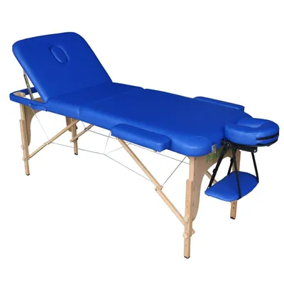 Produktbild von VENERE Kosmetikliege Massagebank Massagetisch Massageliege Klappbar Profi Blau