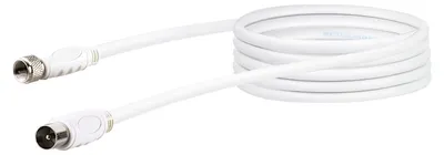 Produktbild von Schwaiger KVCKHQ183 532, 3 m, F, IEC, Weiß