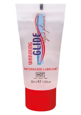 Zdjęcie produktu dla Hot - Rozgrzewający Glide Liquid Pleasure Lubrykant Na Bazie Wody 30 Ml