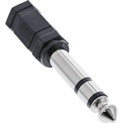 Immagine prodotto di InLine® Adattatore Audio, 6,3mm Jack maschio a 3,5mm Jack femmina, Stereo